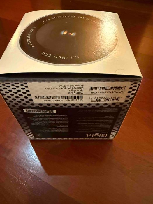 APPLE ISIGHT COMO NOVAS EM CAIXA. Auto focus video camara