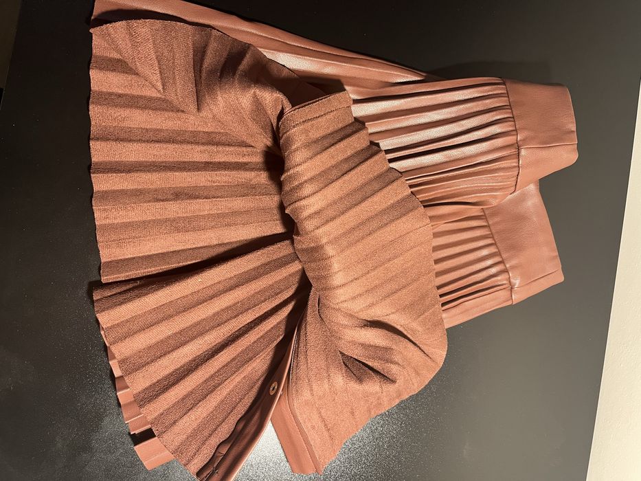 Spódnica skórzana damska XS