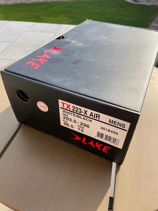 Карбонові велотуфлі Lake TX223 Air Triathlon, розмір 46.5 wide