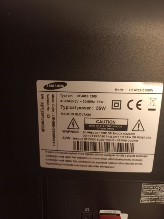 Telewizor samsung 40 cali