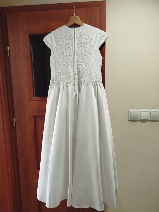 Sukienka komunijna 158cm plus dodatki