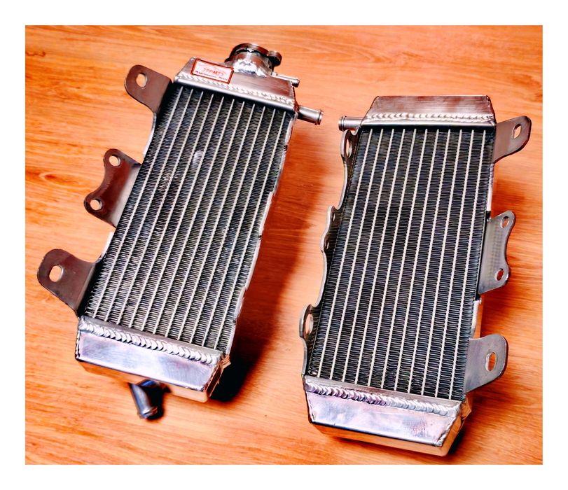 Radiadores Alumínio Yamaha YZF250 e YZ250F de 2007 até 2009