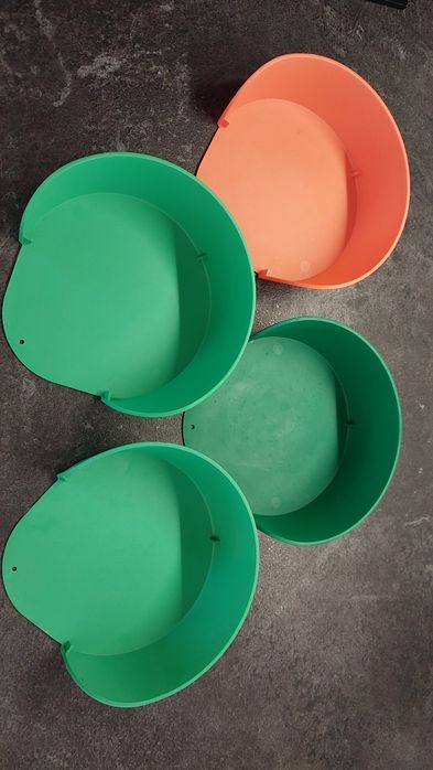 IKEA UPPFYLLD Miska przystawiana do deski 4 szt.