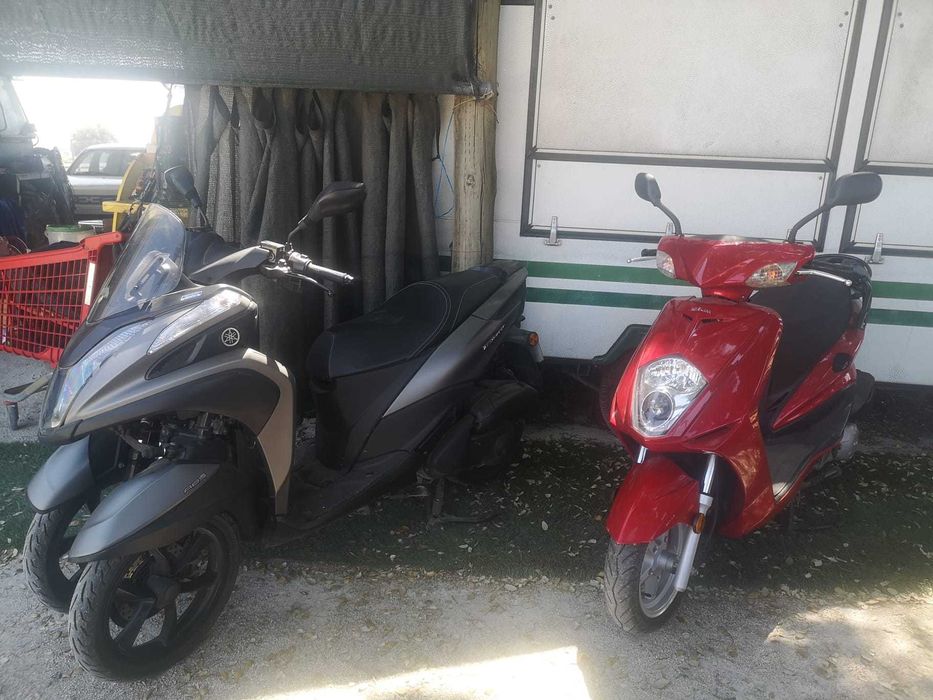 Yamaha Tricity 155cc e Daelim 125cc