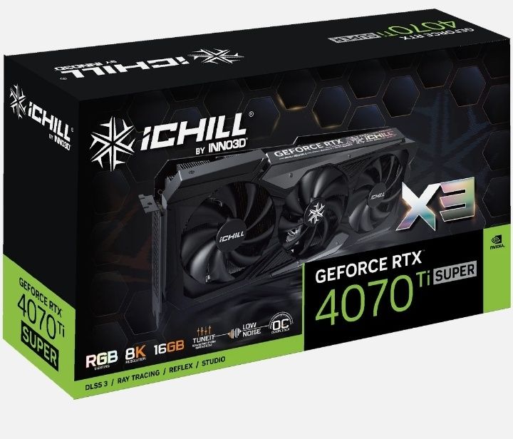 Inno3d Rtx 4070 ti super ichill x3 Gwarancja!