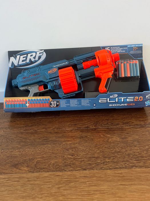 Nerf Elite 2 nova com um conjunto de 30 balas