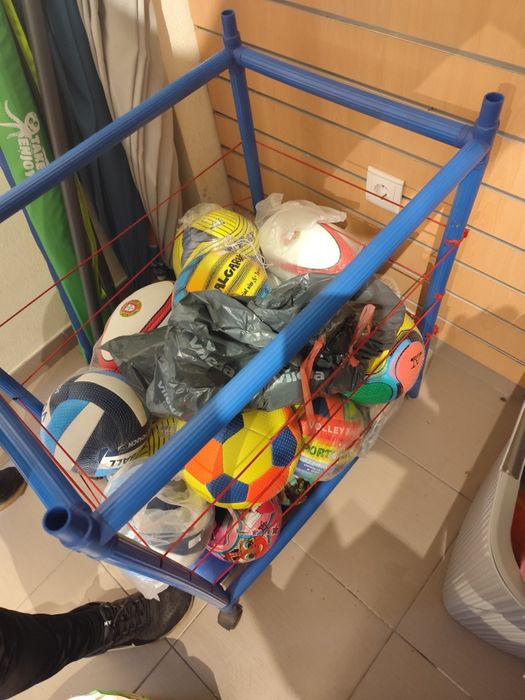 Expositor para bolas