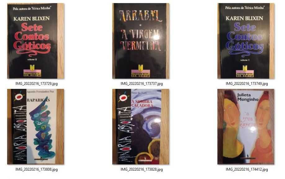 Various books - €5 each