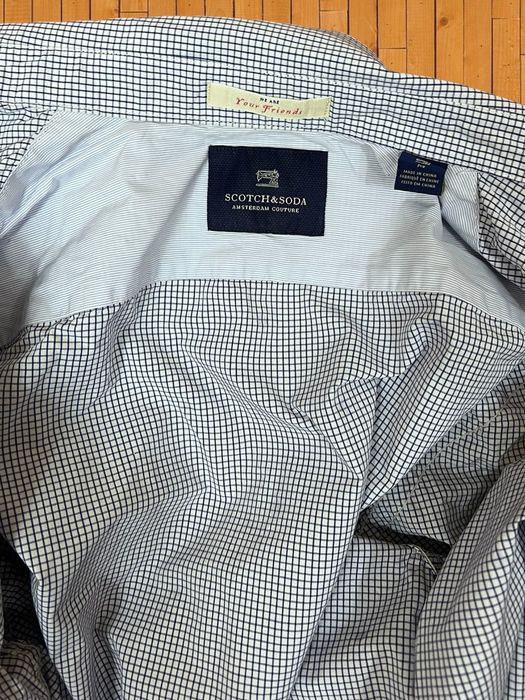 Scotch & Soda roz. S męska koszula w kratkę