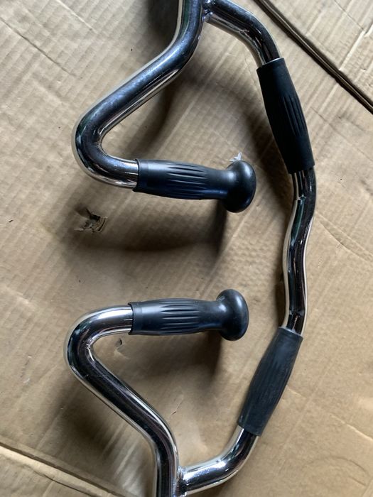 NOWY Gryf łamany biceps triceps 2w1 olimpijski silownia sztanga