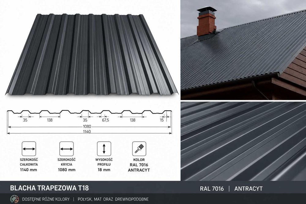 Panel dachowy na rąbek - na klik - od  producenta - z dostawą gratis - super ceny