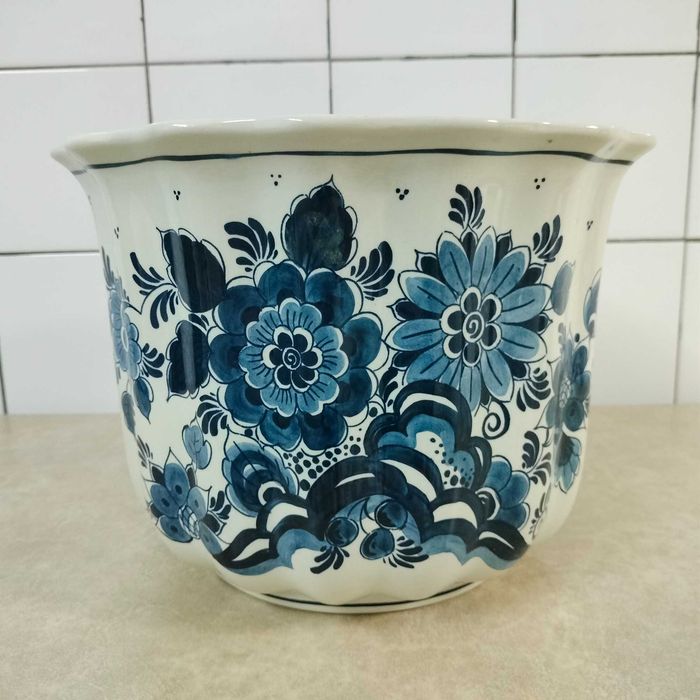Vaso Grande Vintage "Blue Delft" - Royal Goedewaagen - Hollanda