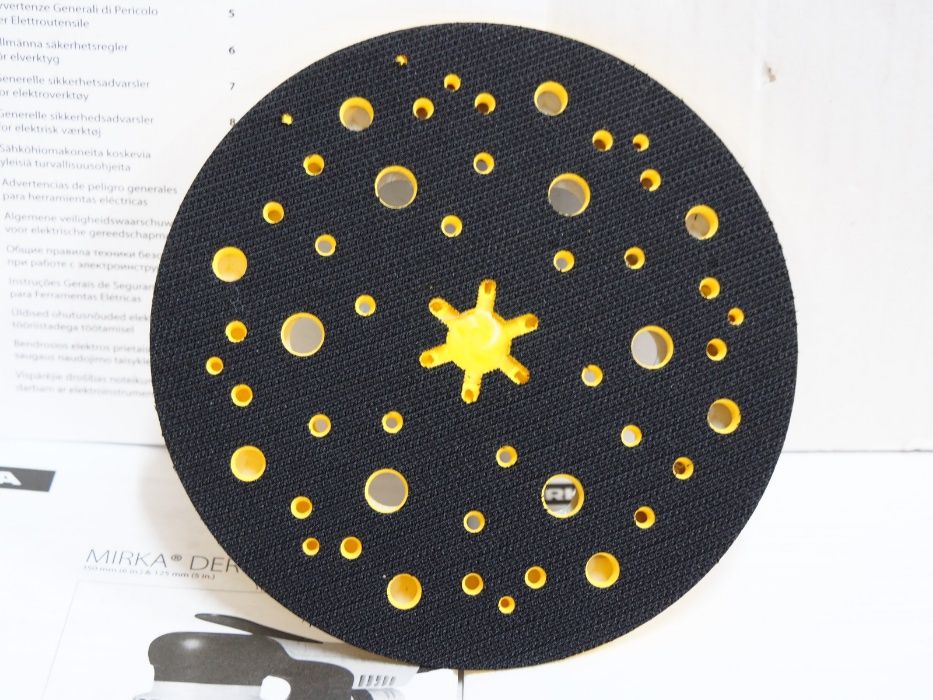 MIRKA Deros Ceros szlifierka talerz 150mm pad dysk Metabo SXE BL