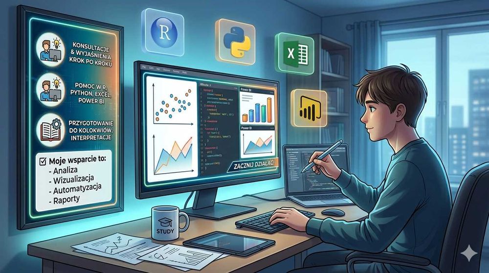 Statystyka – Projekty i Korepetycje - Excel, R, Python