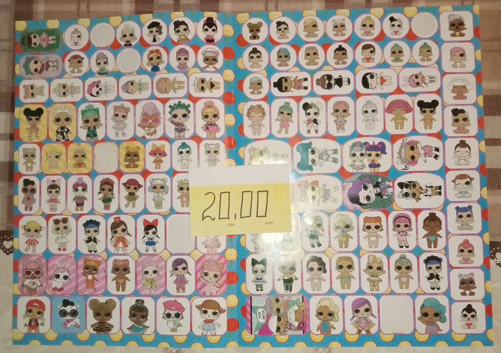 Детские наклейки от 7 гривен.