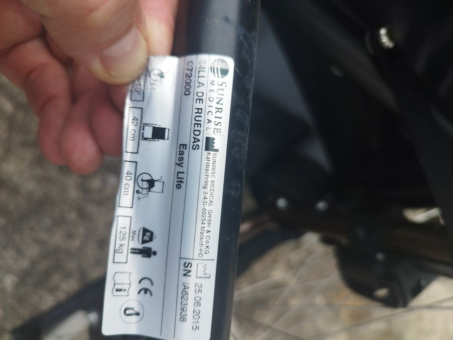 Cadeira rodas ultra leve