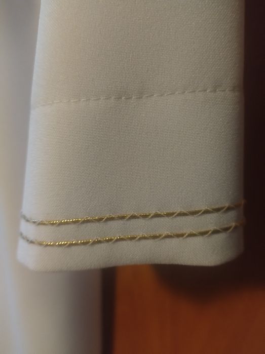 Alba komunijna dla chłopca na wzrost 146/152  długość 122cm rękaw 49cm