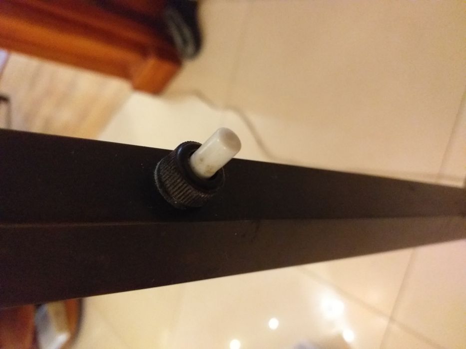 Art deco stara lampa podłogowa mosiężna orginalna