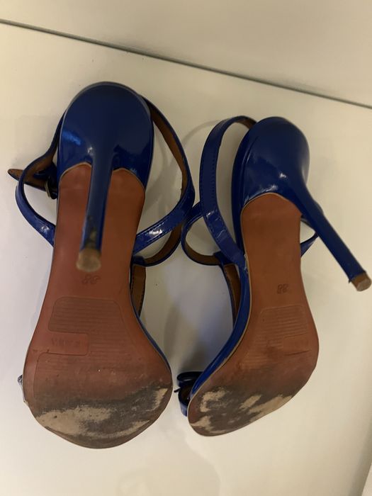 Zara szpilki lato sandały r.38