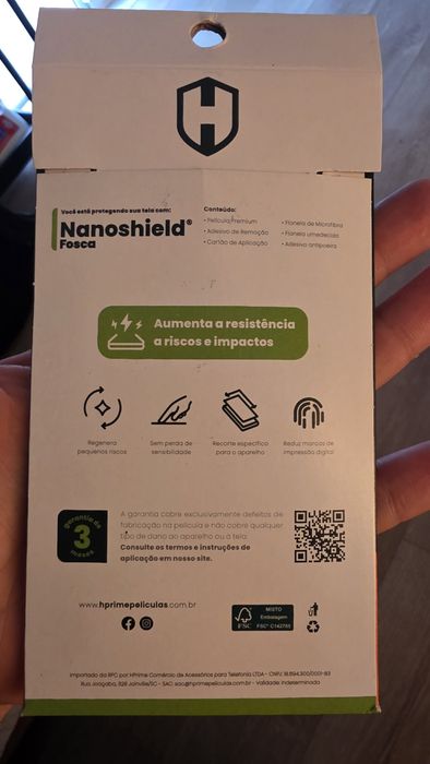 Película Galaxy S25 Nanoshield Fosca