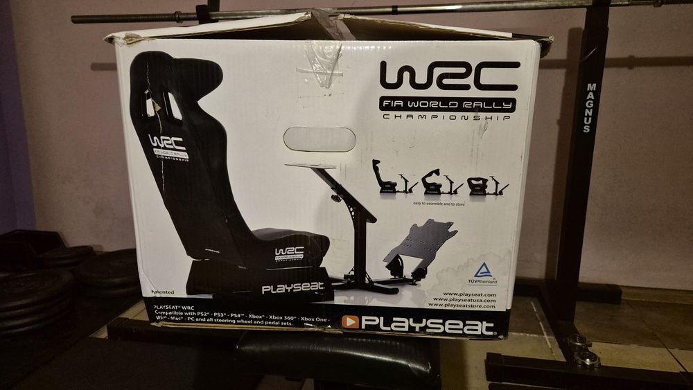 Thrustmaster T300 RS GT + fotel Playseat WRC  fia world rally championship