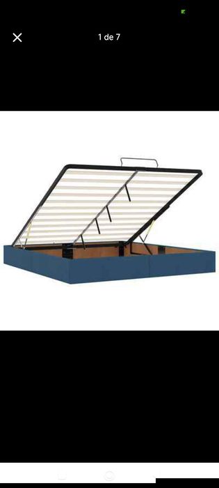 Cama de casal, com 180x200/ não atendo ligações somente pelo chat da OLX