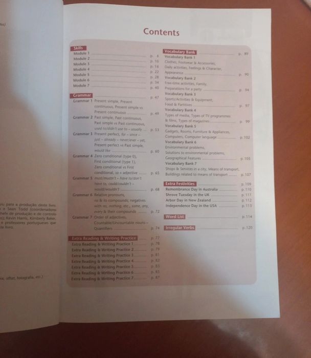 Caderno de atividades inglês 8° ano