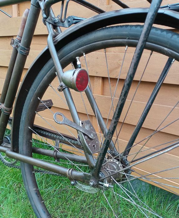 Przedwojenny Zabytkowy Niemiecki Rower Rixe 1924