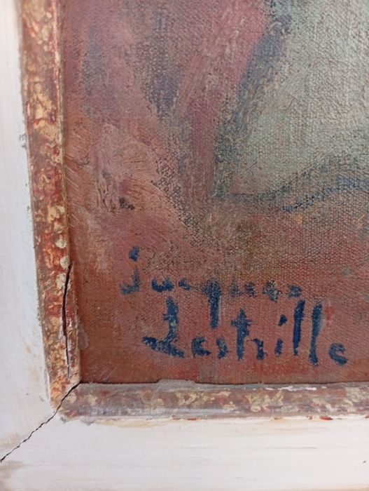 Pintura a óleo sobre tela