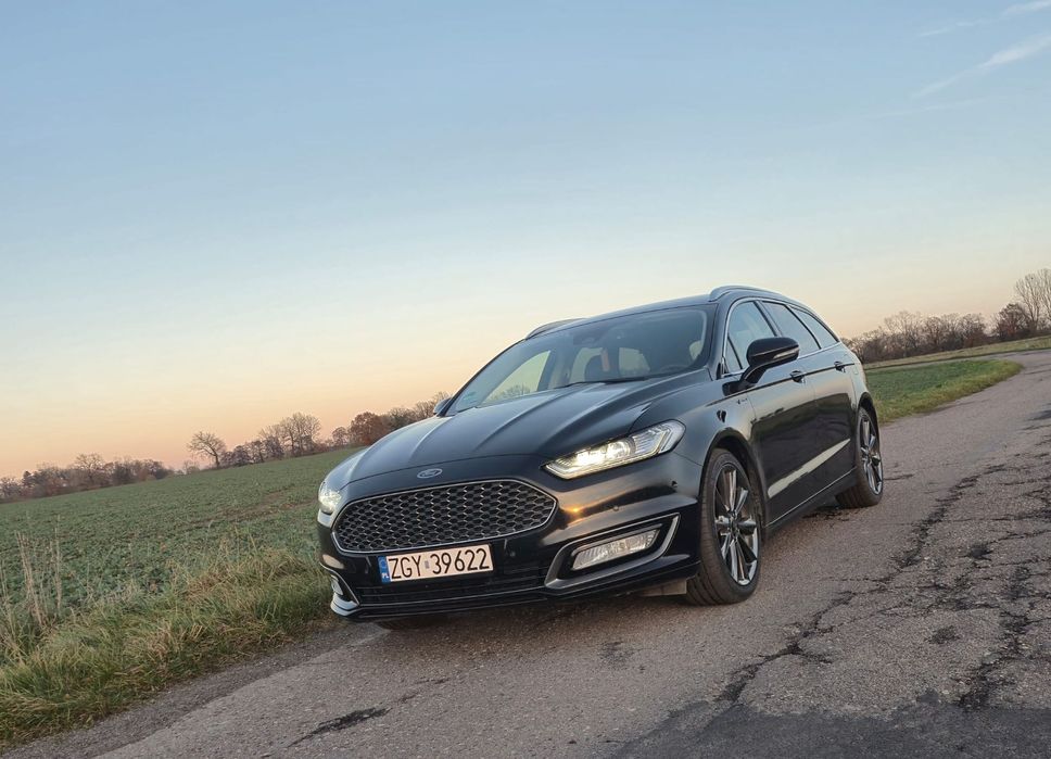 Ford Mondeo Vignale TDCi Biturbo 210KM automat, wentylowane fotele, LED - VIDEO!