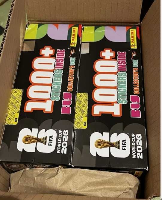 Exclusivo Big Collectors Box FIFA Mundial 2026 - 2 Caixas 286 Saquetas e 6 Extras Garantidos