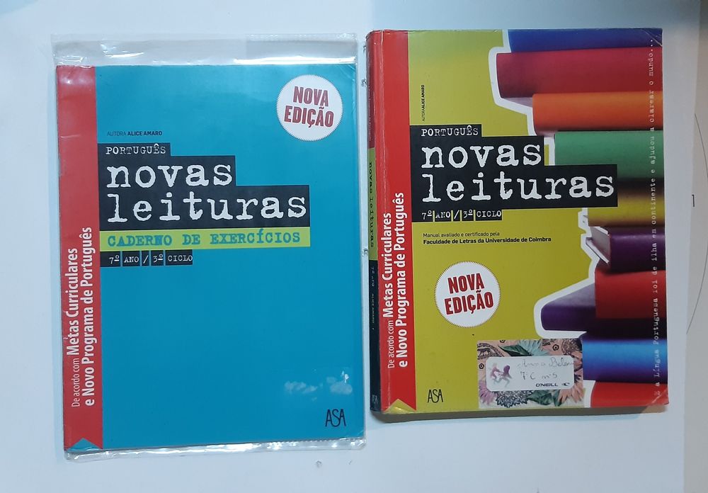 Livros escolares 7 ano
