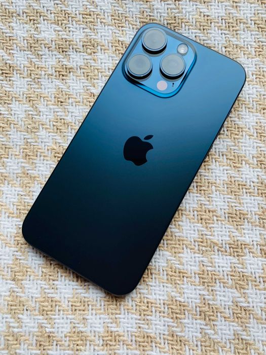 IPHONE 15 PRO MAX 1Tb Blue Titanium АКБ 232ц NEVERLOCK ( 00065)