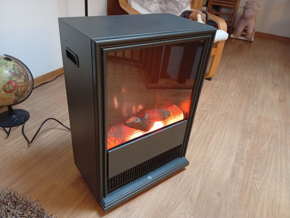 Lareira Elétrica Efeito Fogo