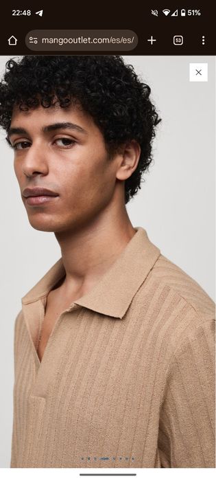 Футболка поло Mango