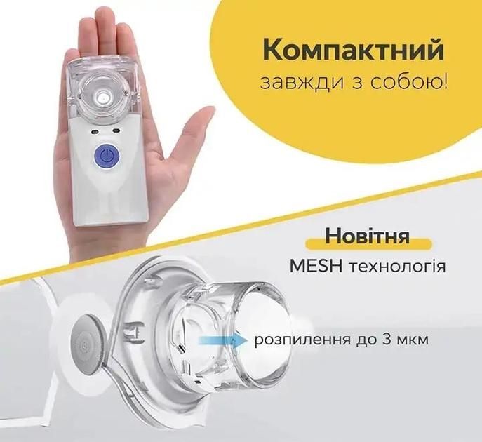ОПТ/ДРОП Інгалятор (небулайзер) Mesh Pro