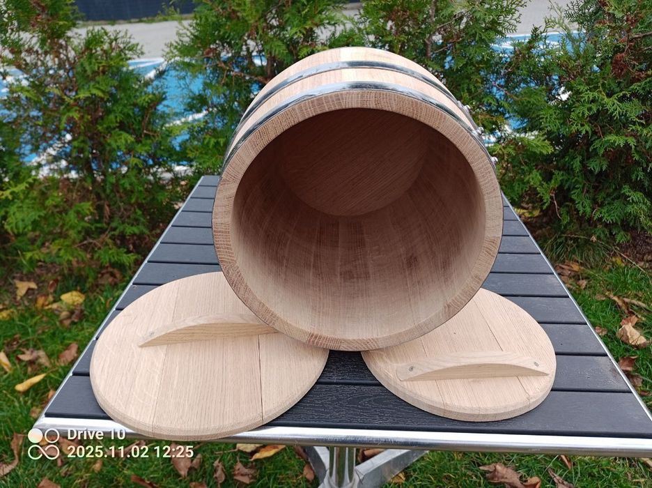 Beczki dębowe na kiszonki