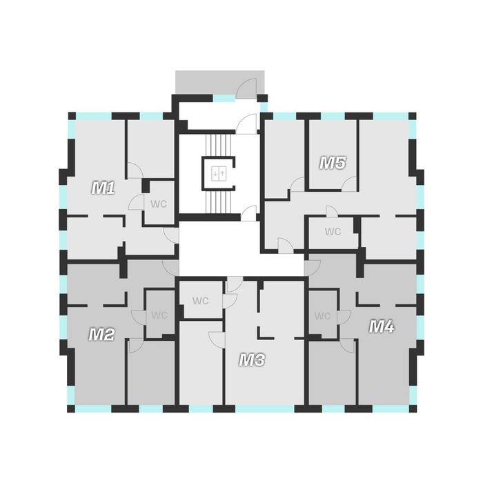 Apartament w kameralnej inwestycji parter 54,3 m² ogródek 250 m² OKAZJA! - Widok 3
