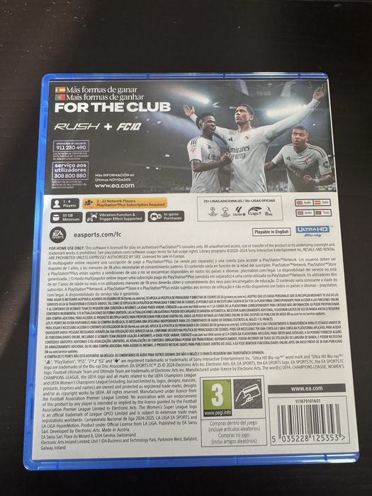 Jogo FC25 para PS5