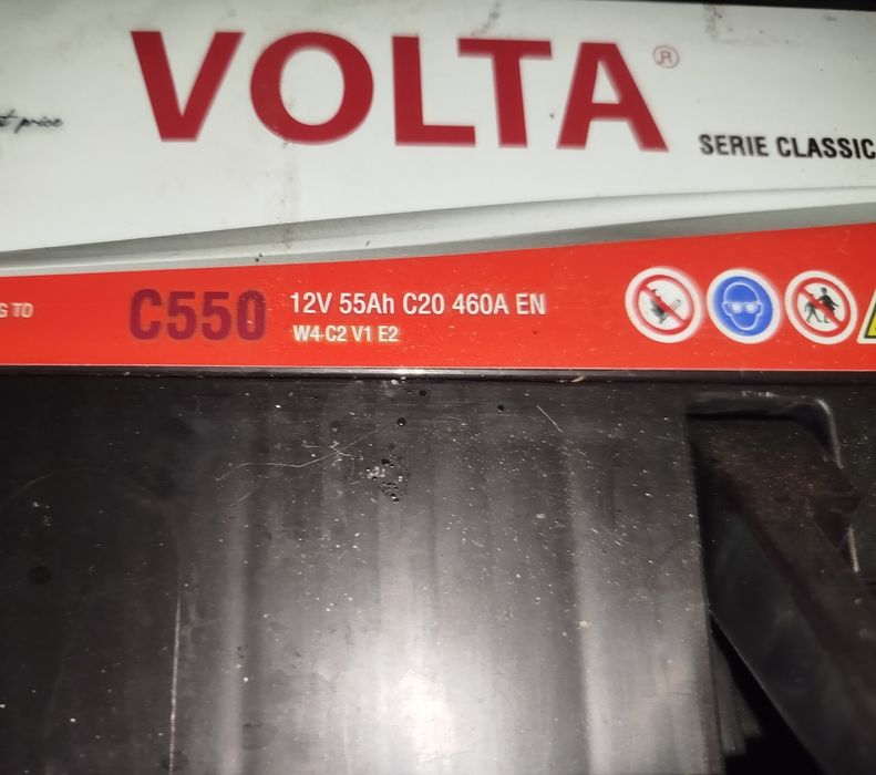 Bateria Volta 55Ah  460A