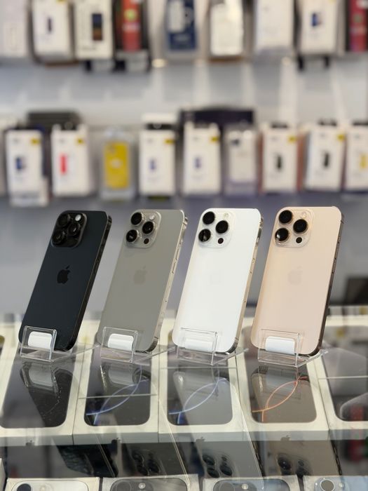 NOWY • iPhone 16 PRO • 256 GB • White Titanium • 100% bateria • GWARANCJA • raty