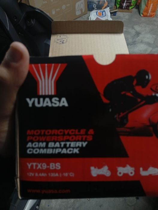 Bateria para moto de média e alta cilindrada