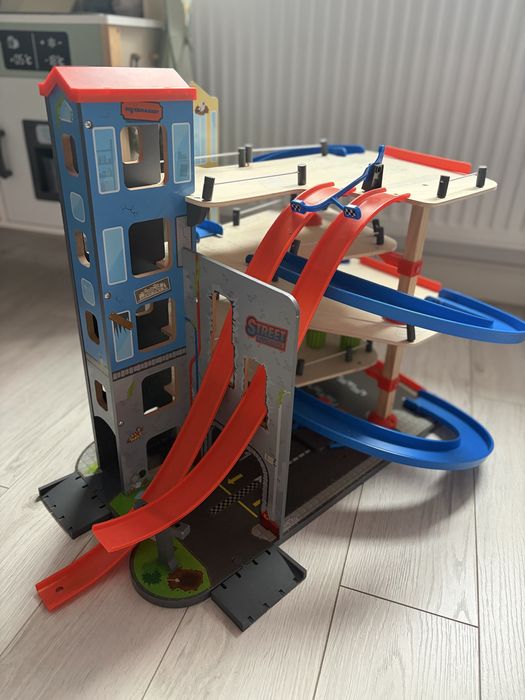 Parking Zjeżdżalnia Playtive Lidl Drewniana