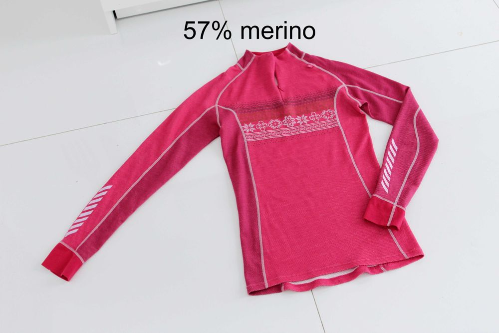 Helly Hansen 57% merino bez wad M/S