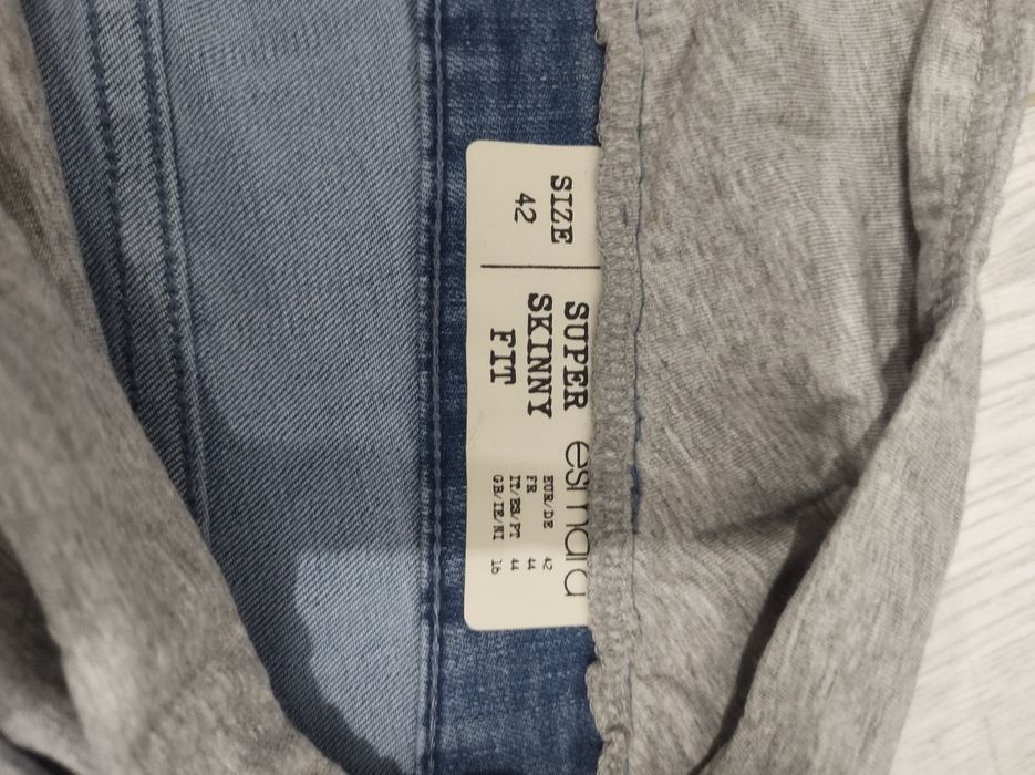 Spodnie ciążowe jeans.