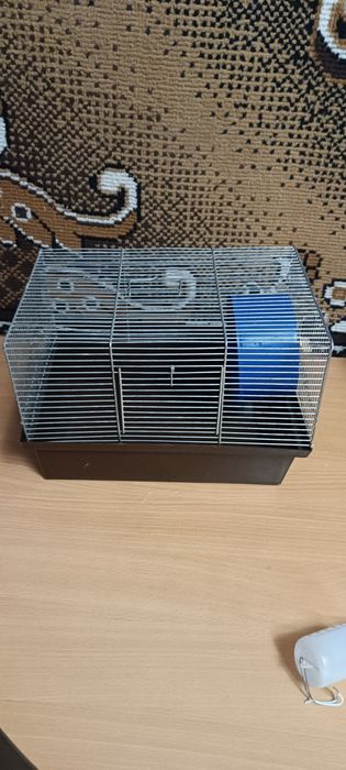 Клітка для хом'яка (колесо+поїлка)