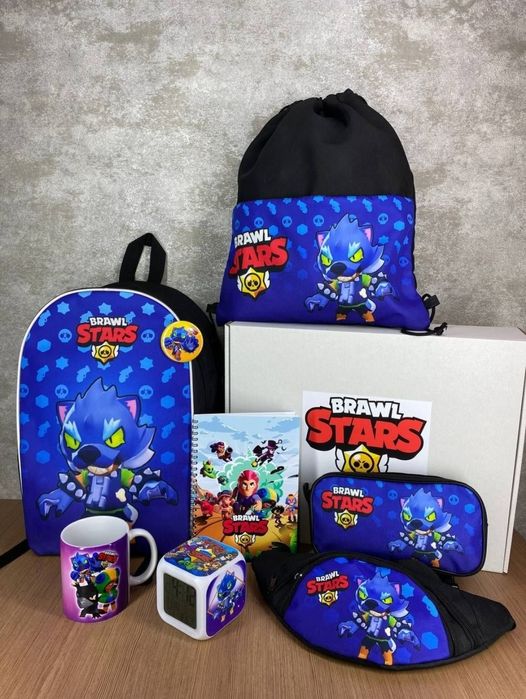 Набор Brawl Stars Оборотень Бравл Старс Школьный бокс