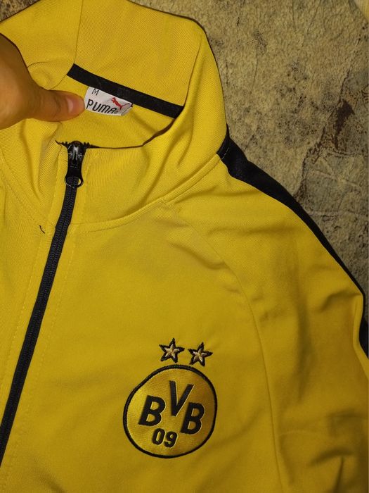Олимпийка спортивная кофта на замке BVB Puma Боруссия Дортмунд жёлтая Borussia Dortmund, синяя Адидас тренировочная Curzon Ashton  Aeroready