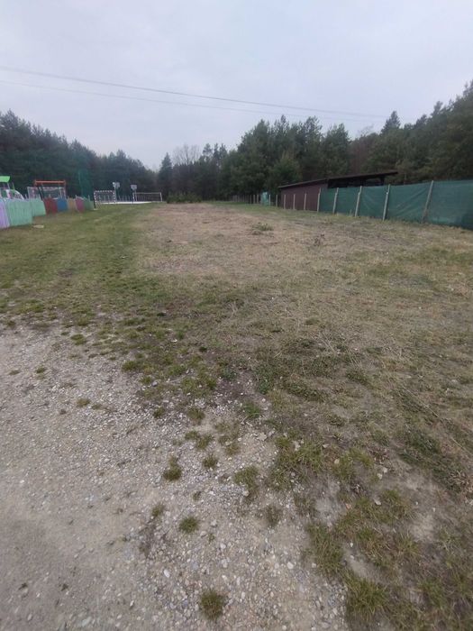 Wynajmę działkę 27 arów z budynkiem prąd na działce