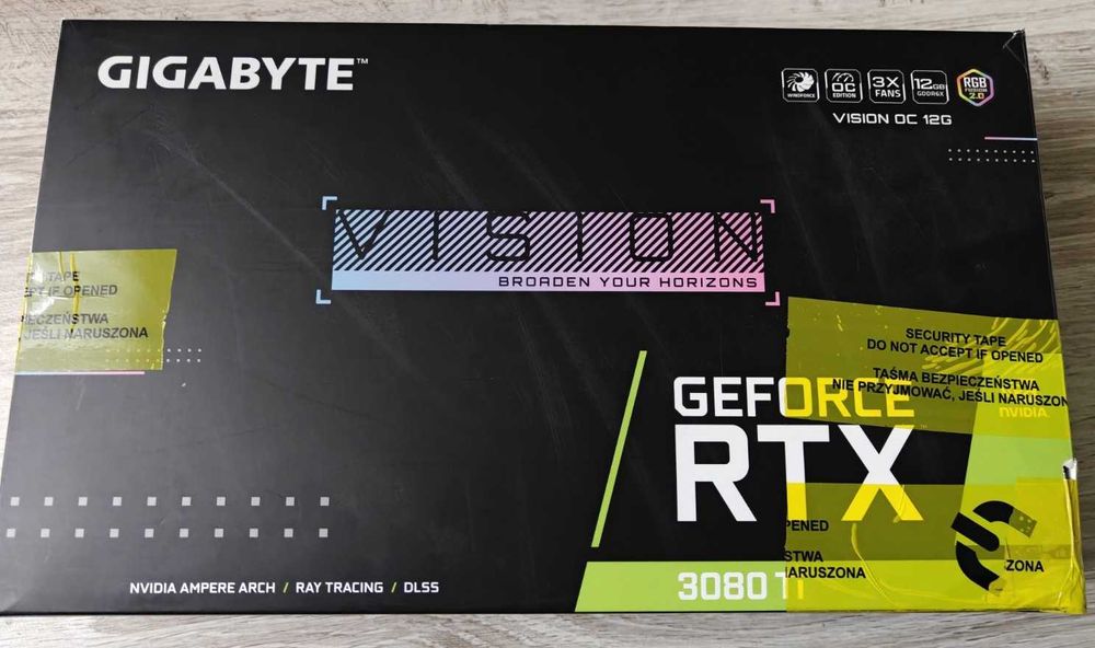 Gigabyte RTX 3080 Ti Vision OC 12GB